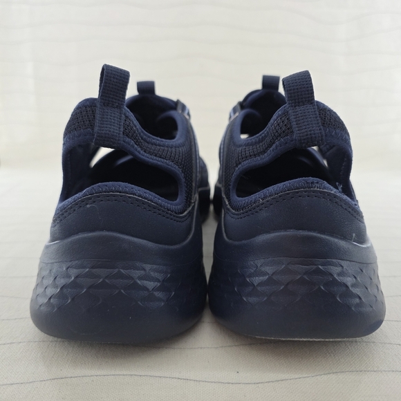 Skechers Womens Go Walk Flex SKX Navy Blue Sandals Shoes 141477 Size 12 EUC - Picture 5 of 10